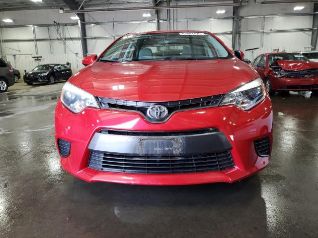  TOYOTA COROLLA 2016 Czerwony
