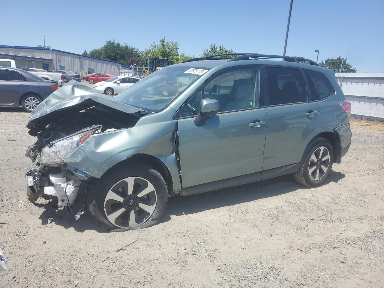 2018 Subaru Forester 2.5I Premium green null gas JF2SJAGC3JH603993 photo #1