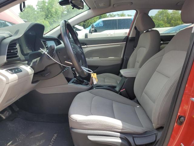  HYUNDAI ELANTRA 2020 Czerwony