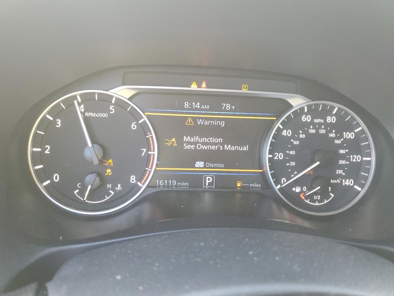 2025 Nissan Altima Sv VIN: 1N4BL4DV7SN361735 Lot: 64239335