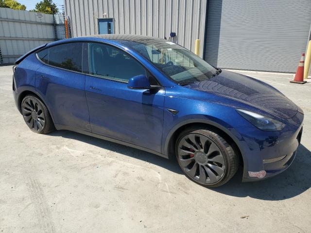  TESLA MODEL Y 2022 Синий