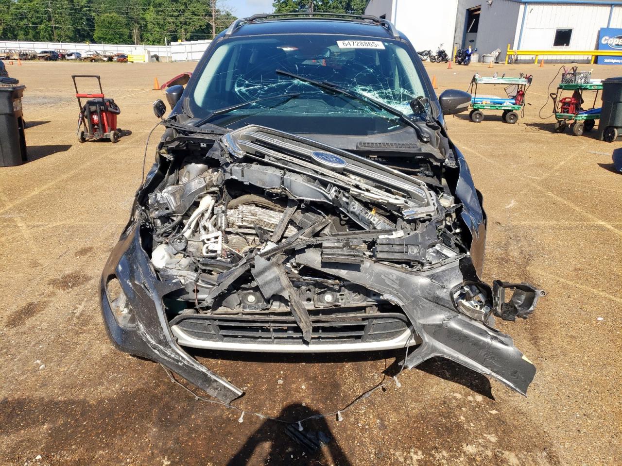 2017 Ford Escape Titanium VIN: 1FMCU0JD0HUE71391 Lot: 64728865