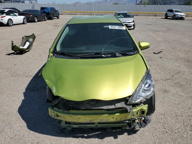 Hatchbacks TOYOTA PRIUS 2016 Zielony