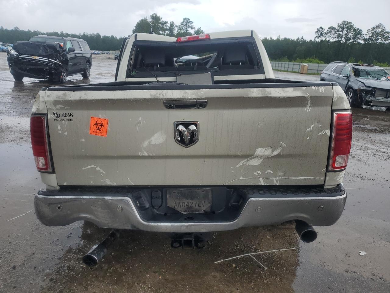 2016 Ram 1500 Laramie VIN: 1C6RR7NM8GS359474 Lot: 64881705