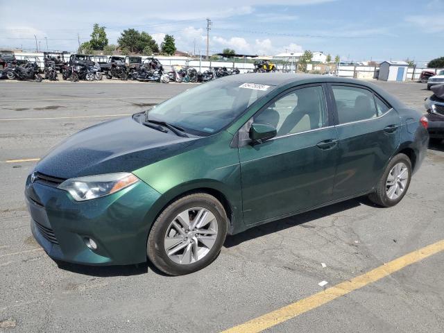  TOYOTA COROLLA 2014 Green