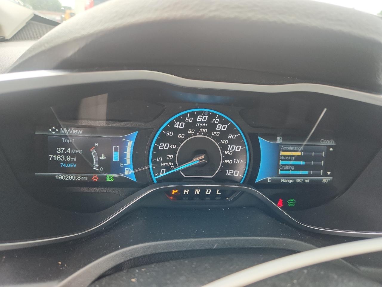 2018 Ford C-Max Se VIN: 1FADP5AU1JL102344 Lot: 65345565