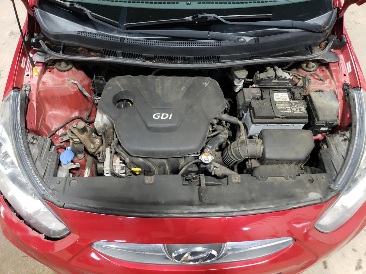 2014 Hyundai Accent Gls VIN: KMHCT4AE1EU713698 Lot: 65145025