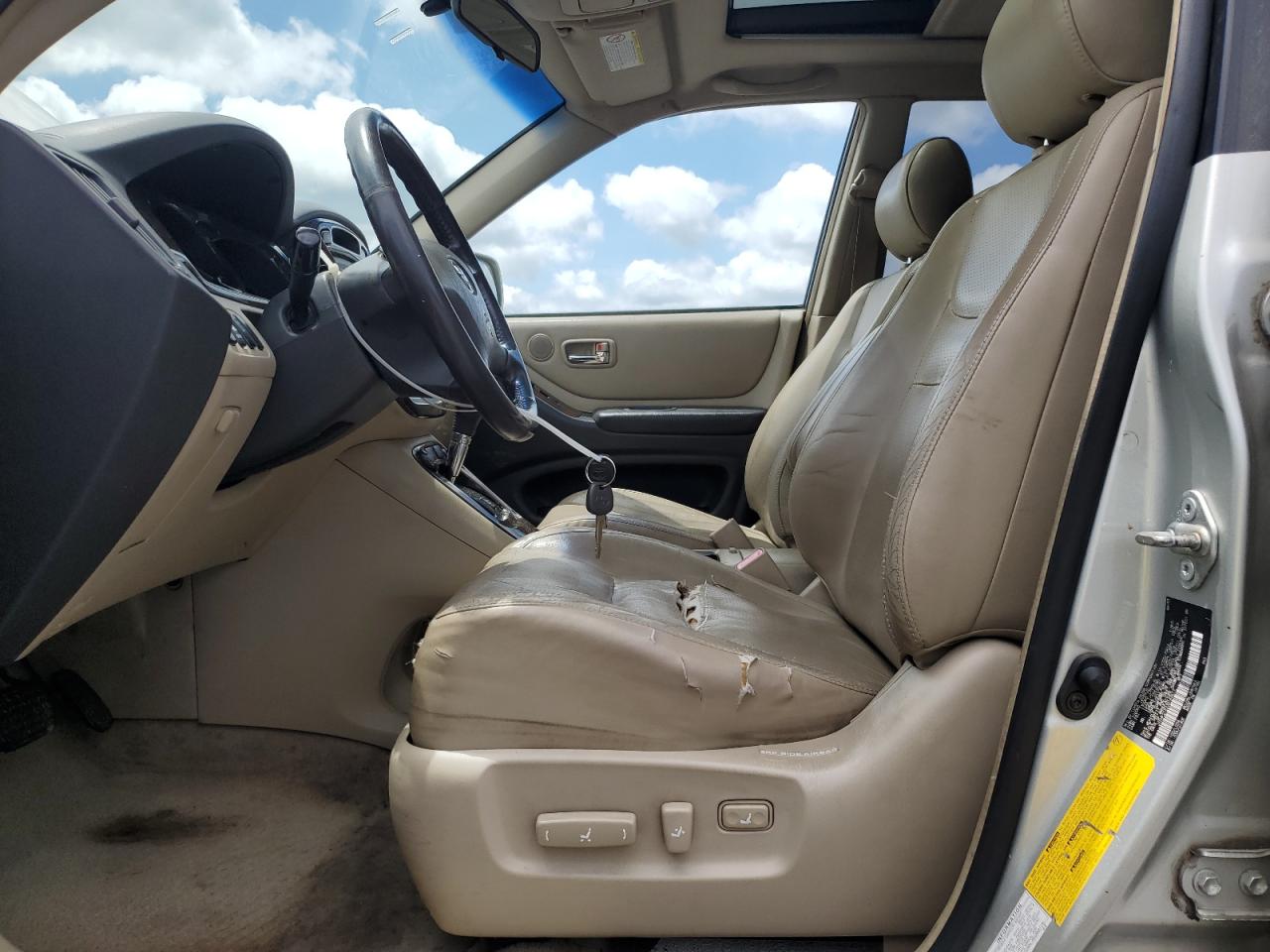 2003 Toyota Highlander Limited VIN: JTEHF21A230143617 Lot: 65070145