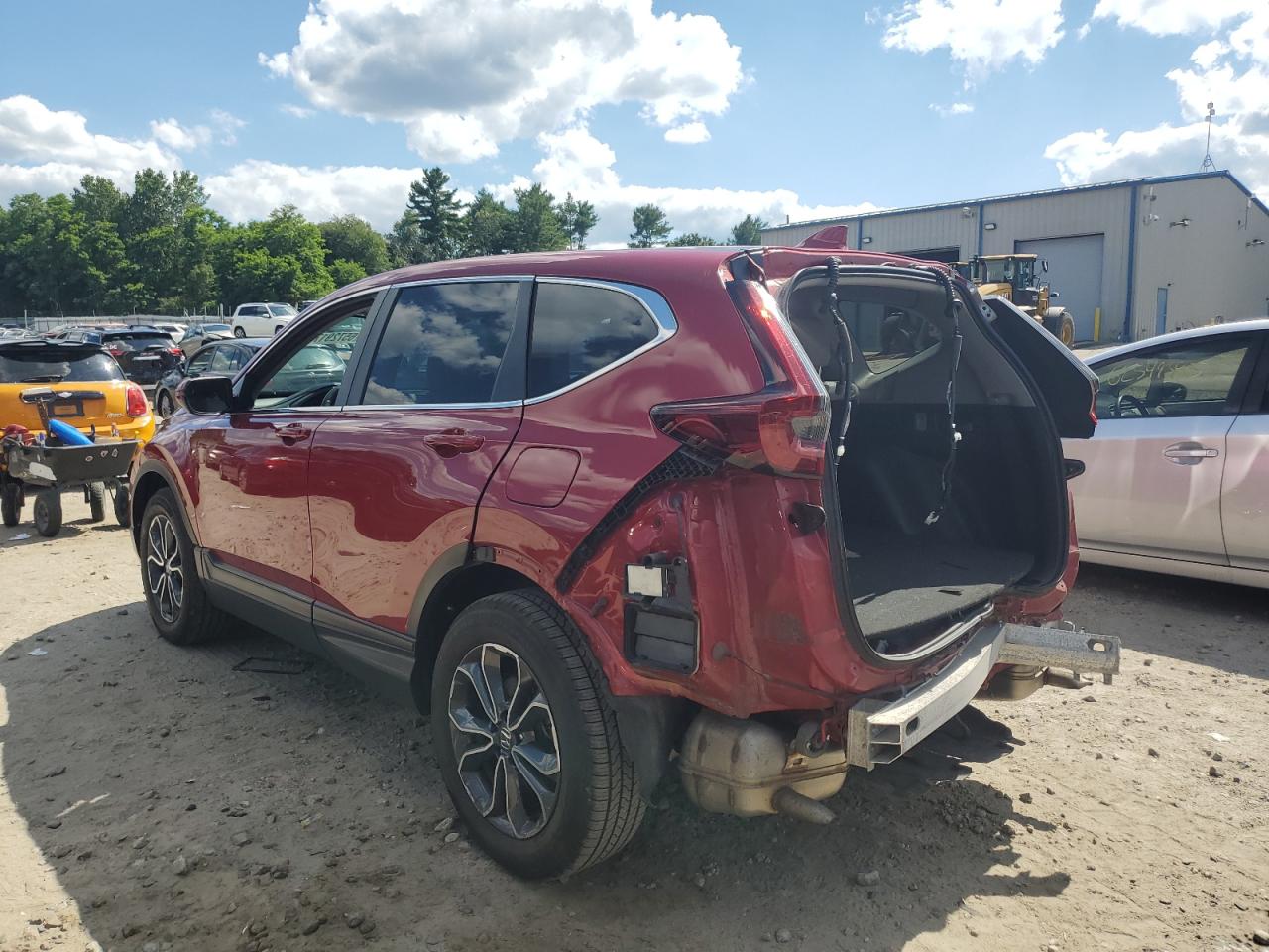 2021 Honda Cr-V Exl red null gas 2HKRW2H81MH615659 photo #3