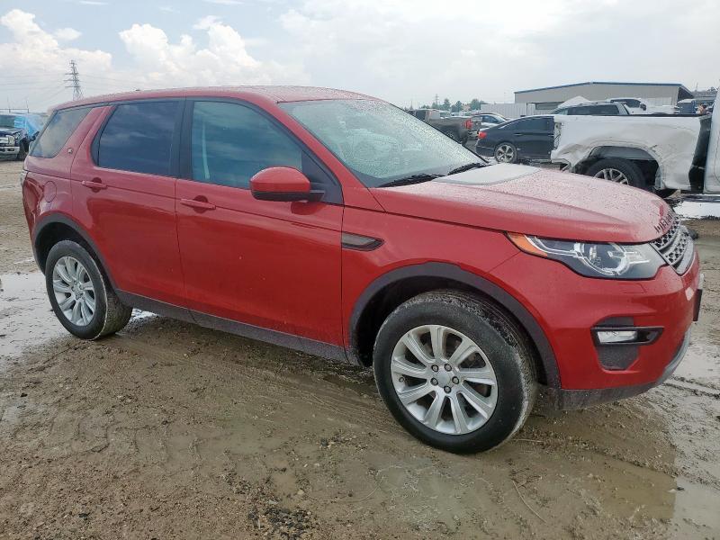 Parquets LAND ROVER DISCOVERY 2016 Czerwony