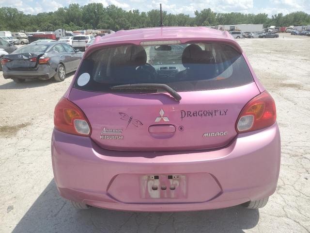  MITSUBISHI MIRAGE 2015 Рожевий