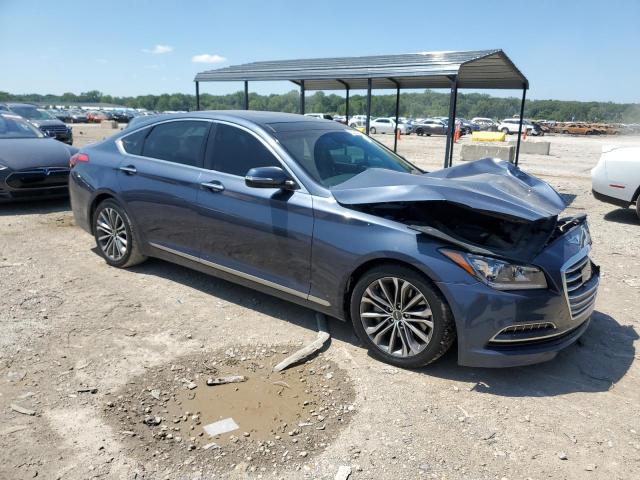  HYUNDAI GENESIS 2015 Granatowy