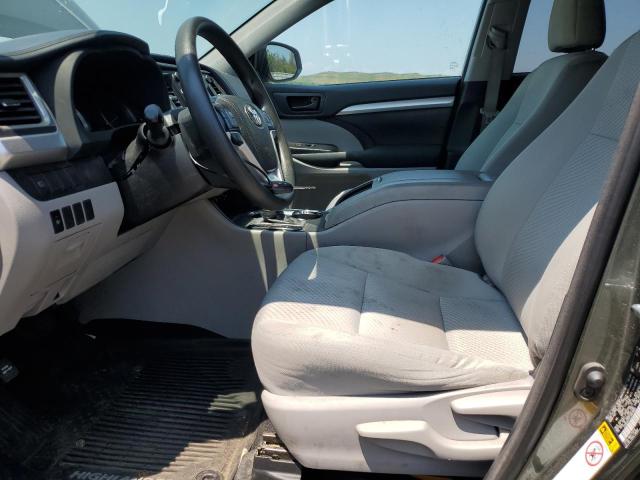  TOYOTA HIGHLANDER 2018 Green