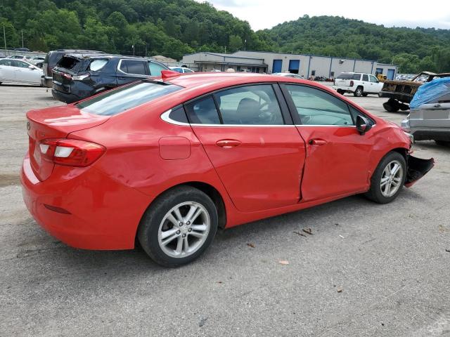  CHEVROLET CRUZE 2017 Czerwony