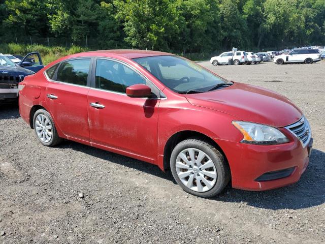 NISSAN SENTRA 2014 Czerwony