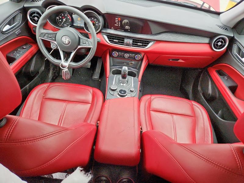  ALFA ROMEO STELVIO 2019 Czerwony