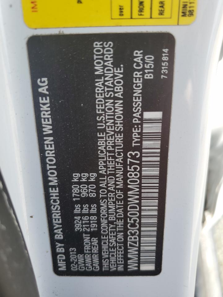 2013 Mini Cooper Countryman VIN: WMWZB3C50DWM08573 Lot: 64556615