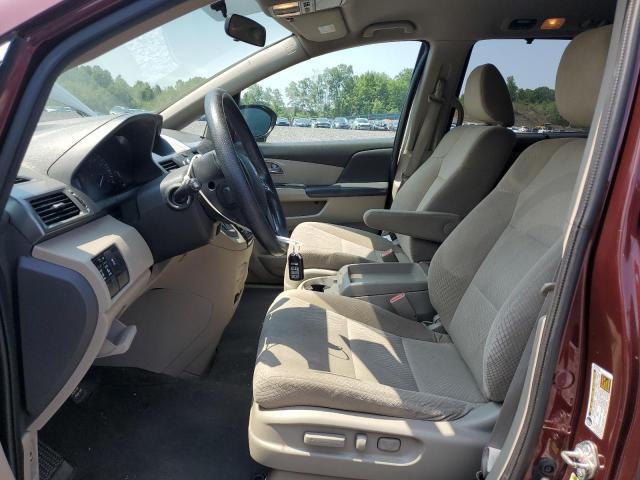  HONDA ODYSSEY 2017 Bordowy