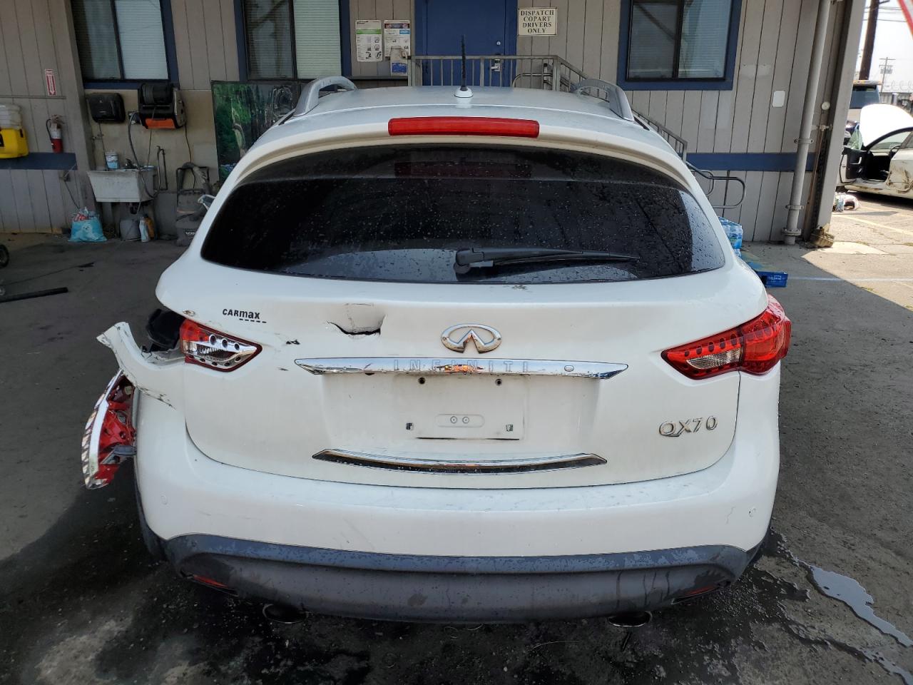 2014 Infiniti Qx70 VIN: JN8CS1MUXEM450303 Lot: 64840375