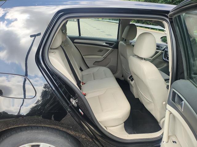 Hatchbacks VOLKSWAGEN GOLF 2015 Czarny