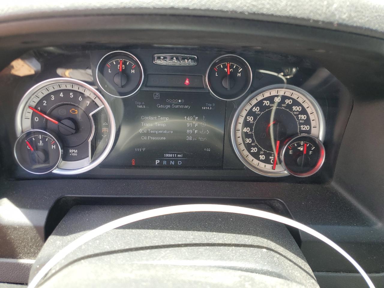2014 Ram 1500 Slt VIN: 1C6RR7LGXES363553 Lot: 62200365