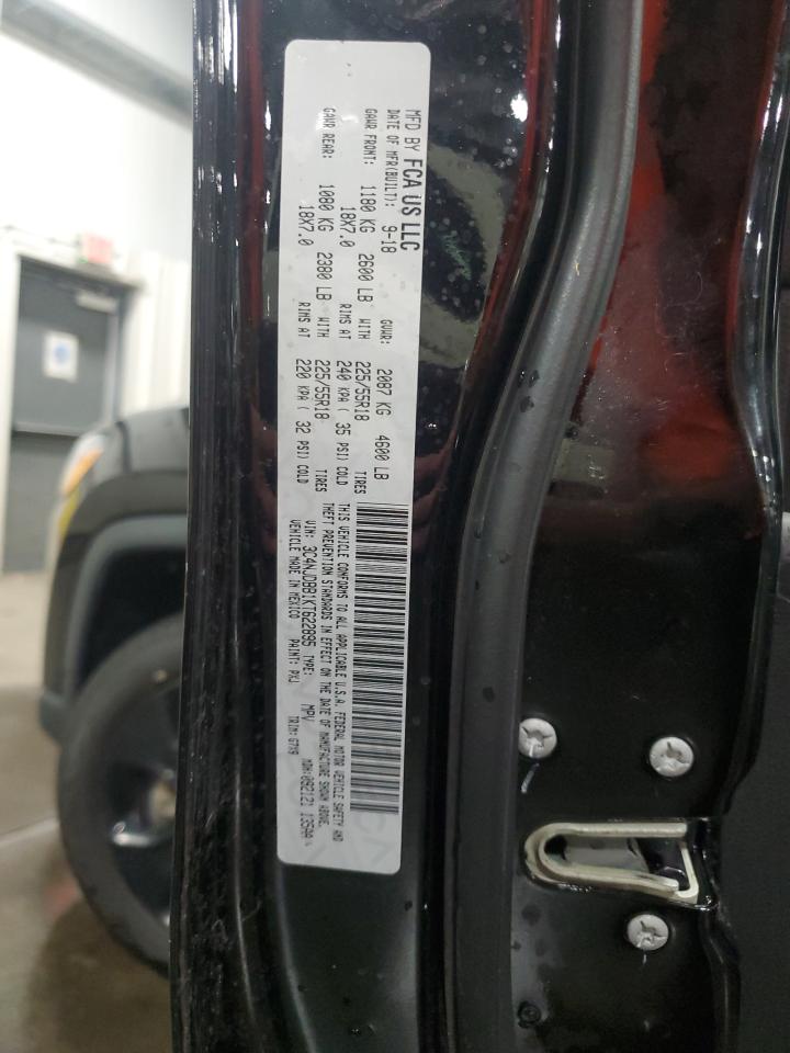 2019 Jeep Compass Latitude VIN: 3C4NJDBB1KT622895 Lot: 67121915