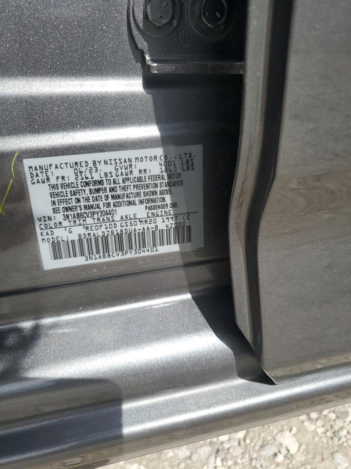 2023 Nissan Sentra Sv VIN: 3N1AB8CV3PY304401 Lot: 62116445