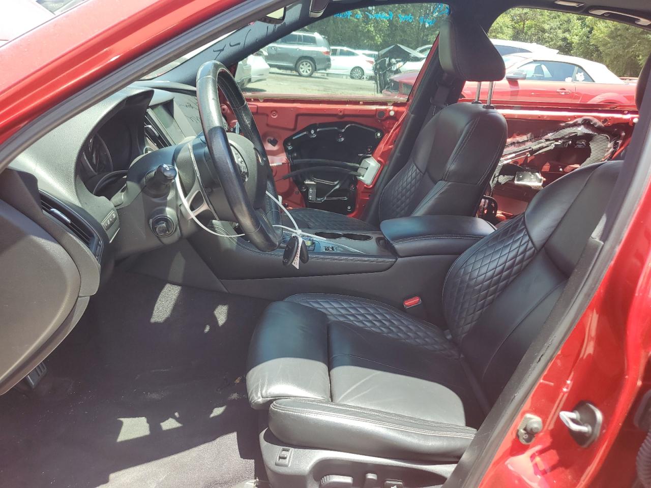 2017 Infiniti Q50 Red Sport 400 VIN: JN1FV7AP0HM850248 Lot: 64643885