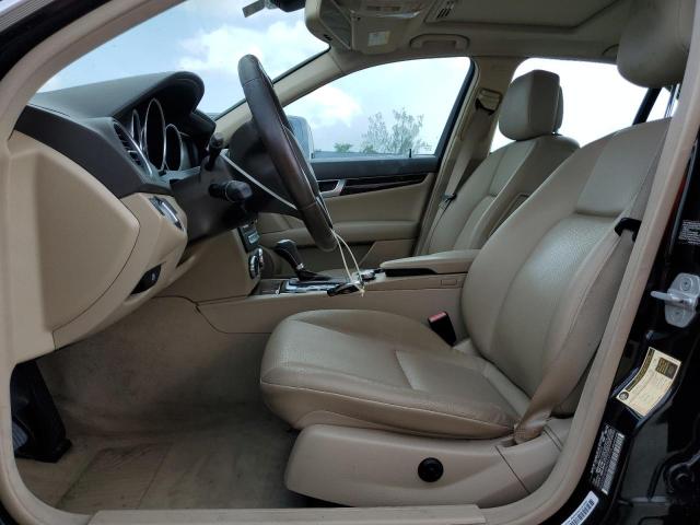  MERCEDES-BENZ C-CLASS 2012 Czarny