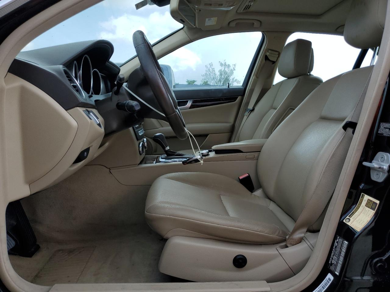2012 Mercedes-Benz C 250 VIN: WDDGF4HBXCR237790 Lot: 63523215