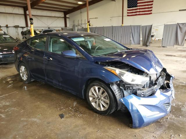  HYUNDAI ELANTRA 2015 Granatowy