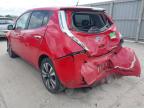 2017 NISSAN LEAF TEKNA for sale at Copart YORK