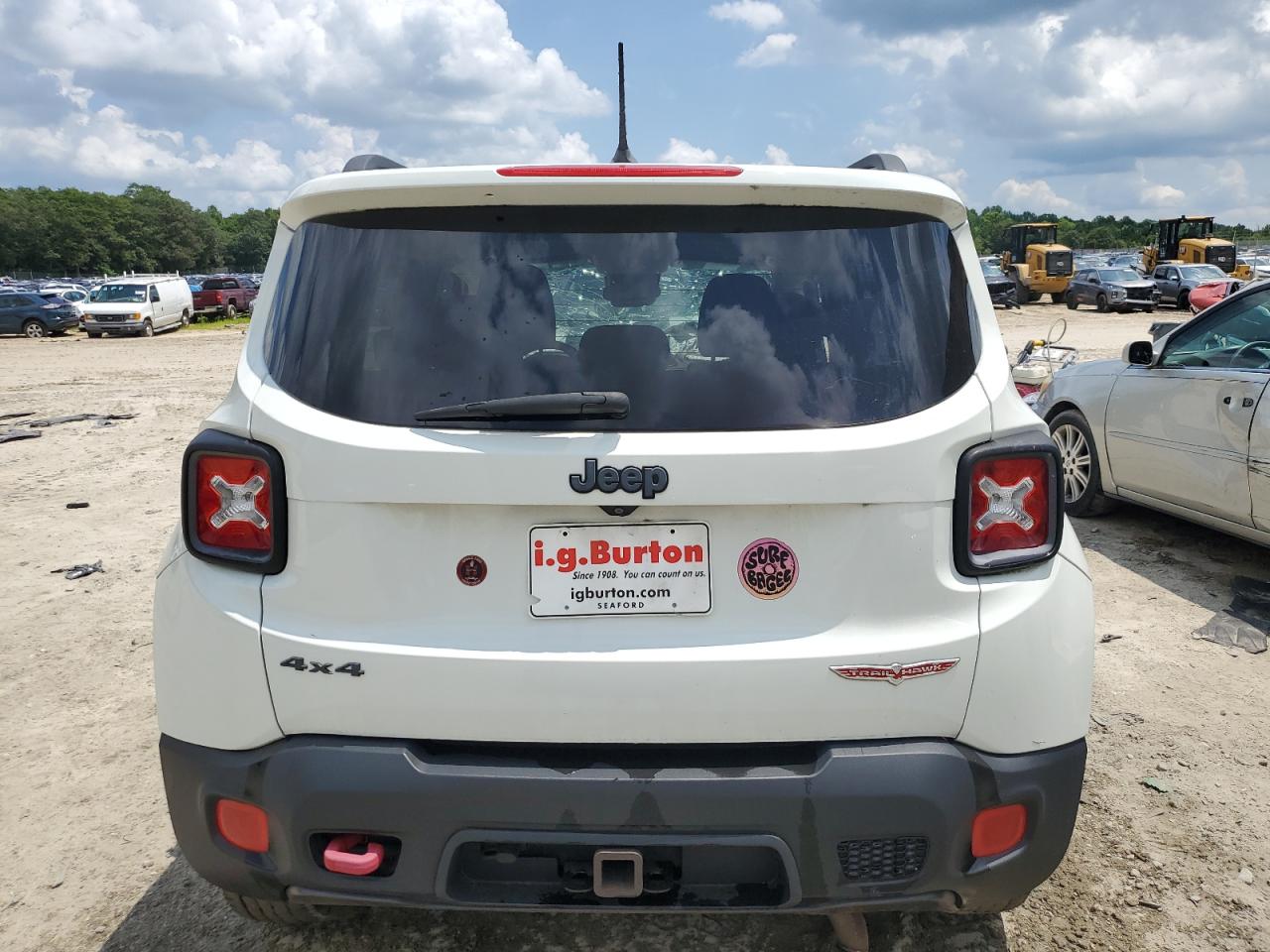 2016 Jeep Renegade Trailhawk VIN: ZACCJBCT0GPE21684 Lot: 64313765