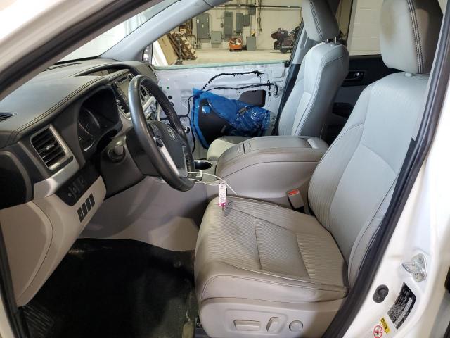  TOYOTA HIGHLANDER 2019 White