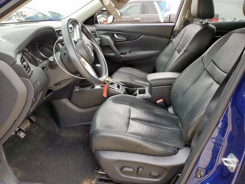  NISSAN ROGUE 2017 Blue