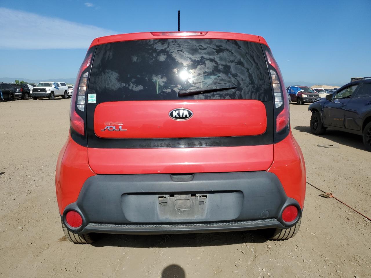 2015 Kia Soul + VIN: KNDJP3A5XF7760965 Lot: 62524745