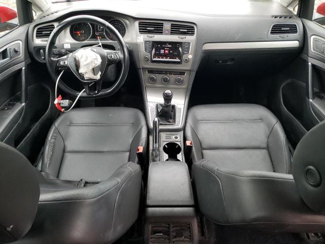  VOLKSWAGEN GOLF 2015 Red