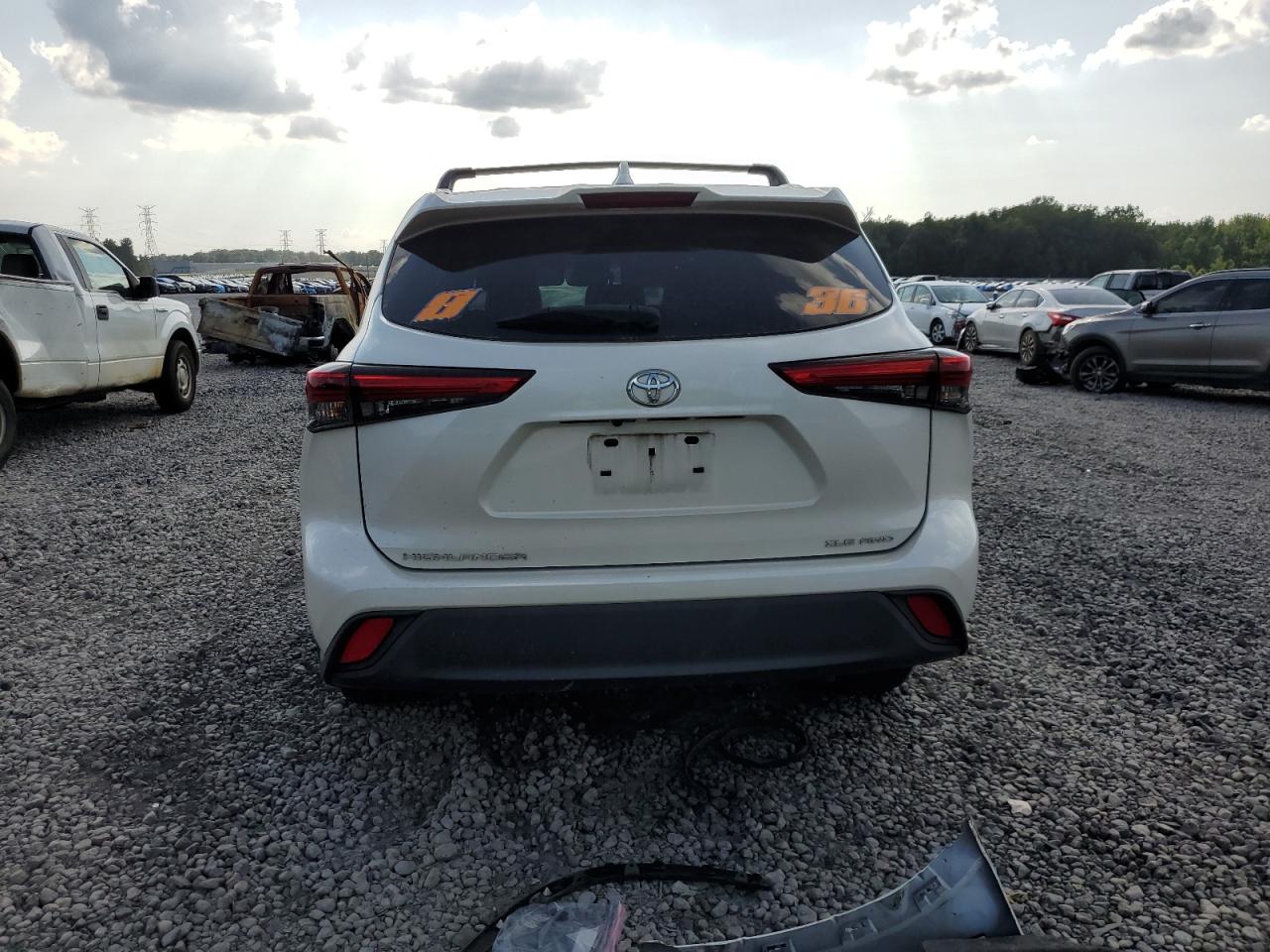 2020 Toyota Highlander Xle VIN: 5TDGZRBH5LS509255 Lot: 64183815