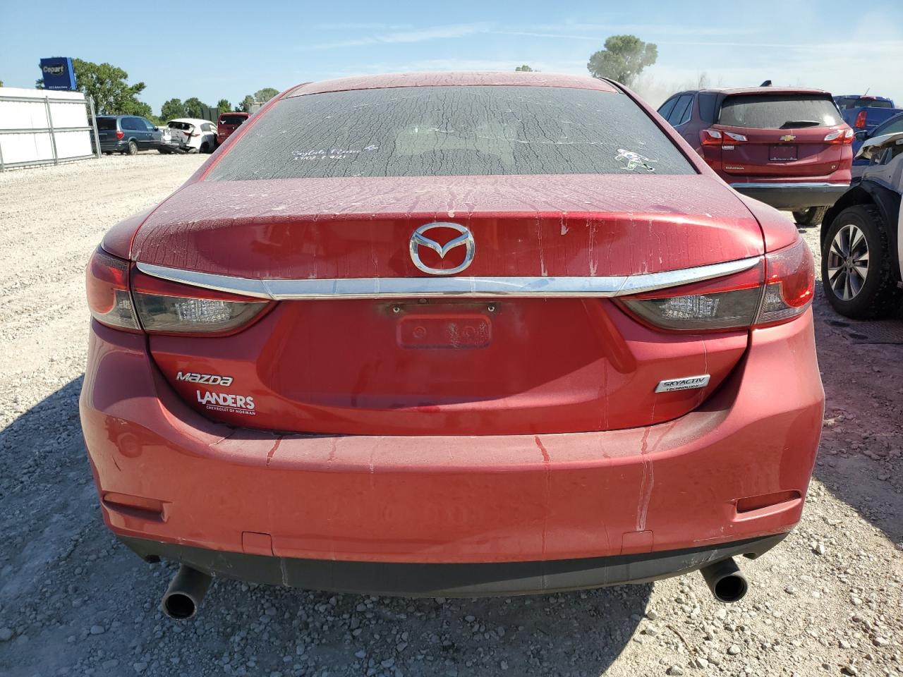 2017 Mazda 6 Touring VIN: JM1GL1V59H1123852 Lot: 62840135