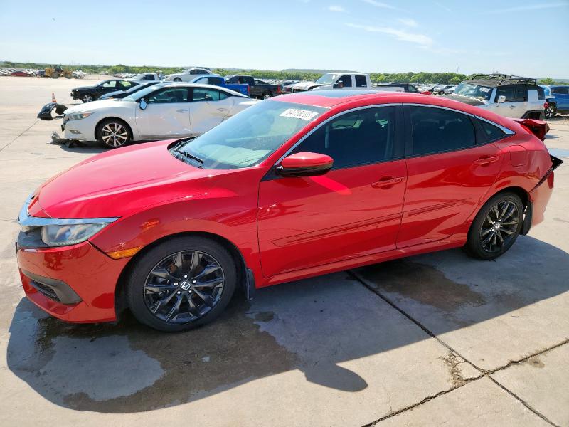  HONDA CIVIC 2017 Czerwony