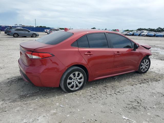  TOYOTA COROLLA 2020 Красный