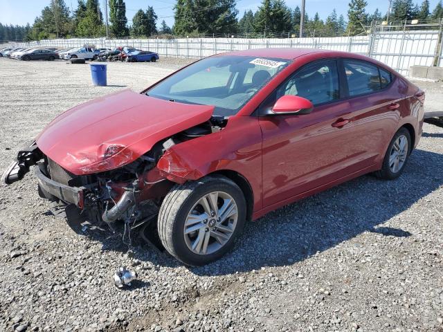  HYUNDAI ELANTRA 2020 Czerwony
