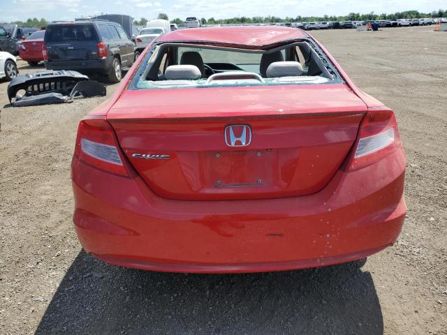  HONDA CIVIC 2013 Czerwony