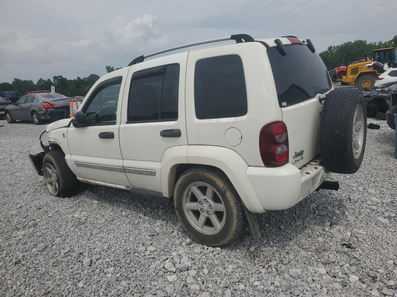 2005 Jeep Liberty Limited white null gas 1J4GL58K45W693615 photo #3