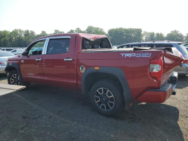  TOYOTA TUNDRA 2017 Czerwony