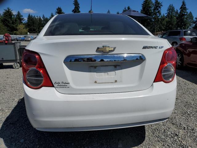  CHEVROLET SONIC 2015 White