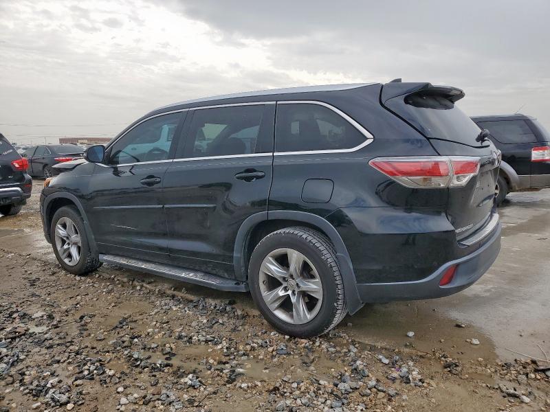 Parquets TOYOTA HIGHLANDER 2015 Czarny