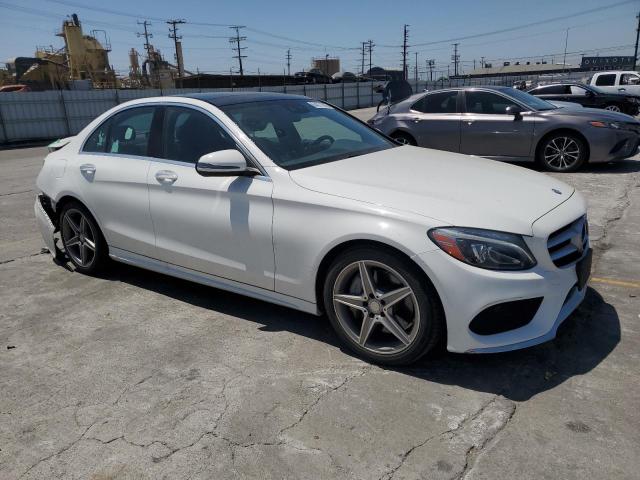  MERCEDES-BENZ C-CLASS 2016 Белы