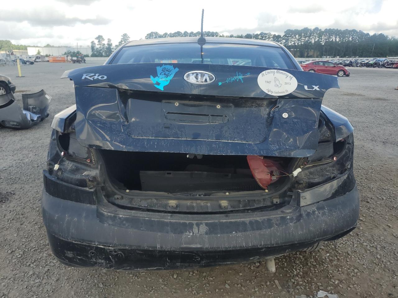 2009 Kia Rio Base VIN: KNADE223896557722 Lot: 64801715