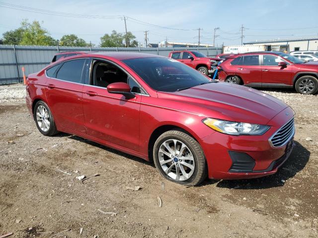  FORD FUSION 2019 Czerwony
